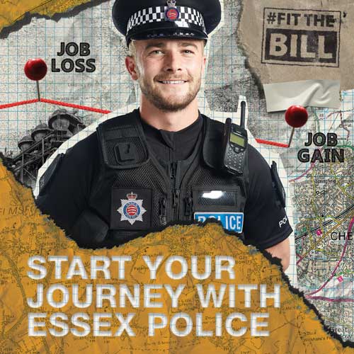 Essex Police Recruitment Charlie Crocker 